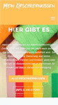 Mobile Screenshot of meinkirschkernkissen.de